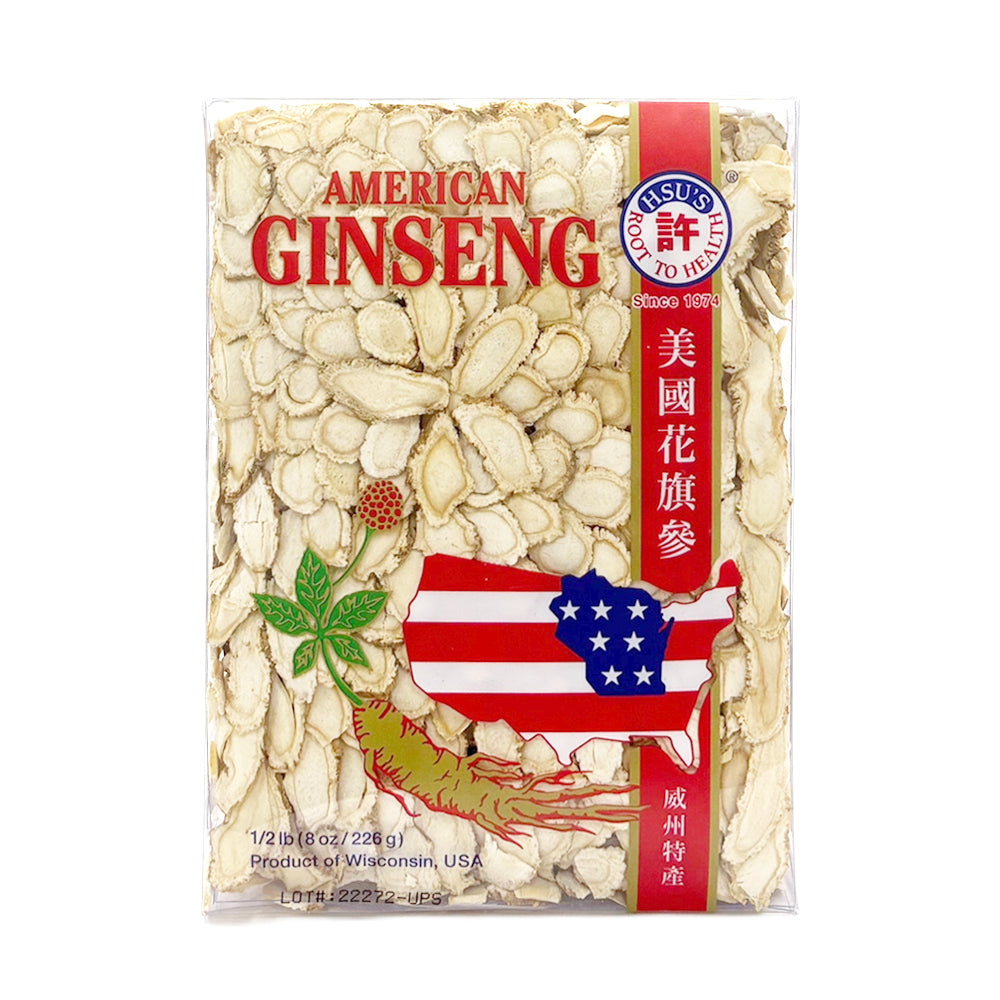 【许氏全球购】花旗参中号规格片8盎司