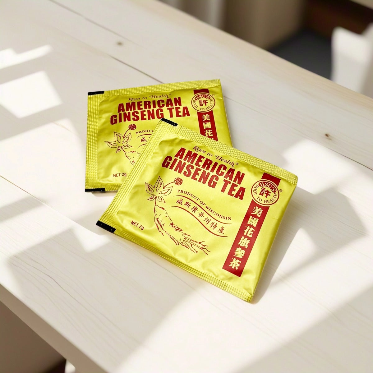 【许氏全球购】花旗参茶2g 60包装