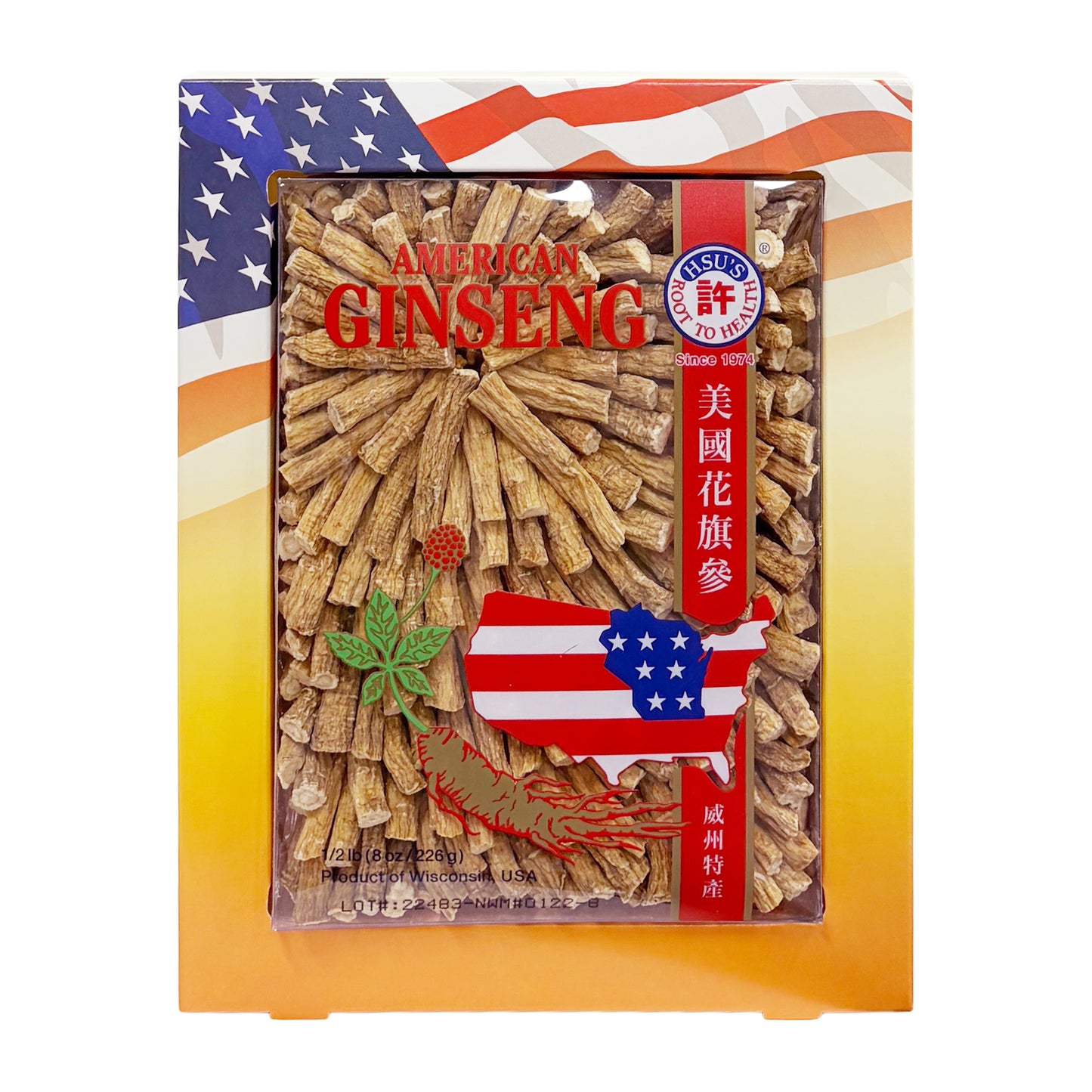 【许氏全球购】花旗参中节8盎司